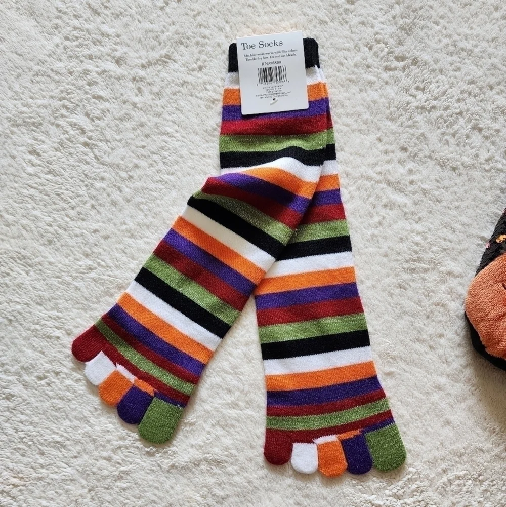 New women's one size Halloween socks/ slipper socks